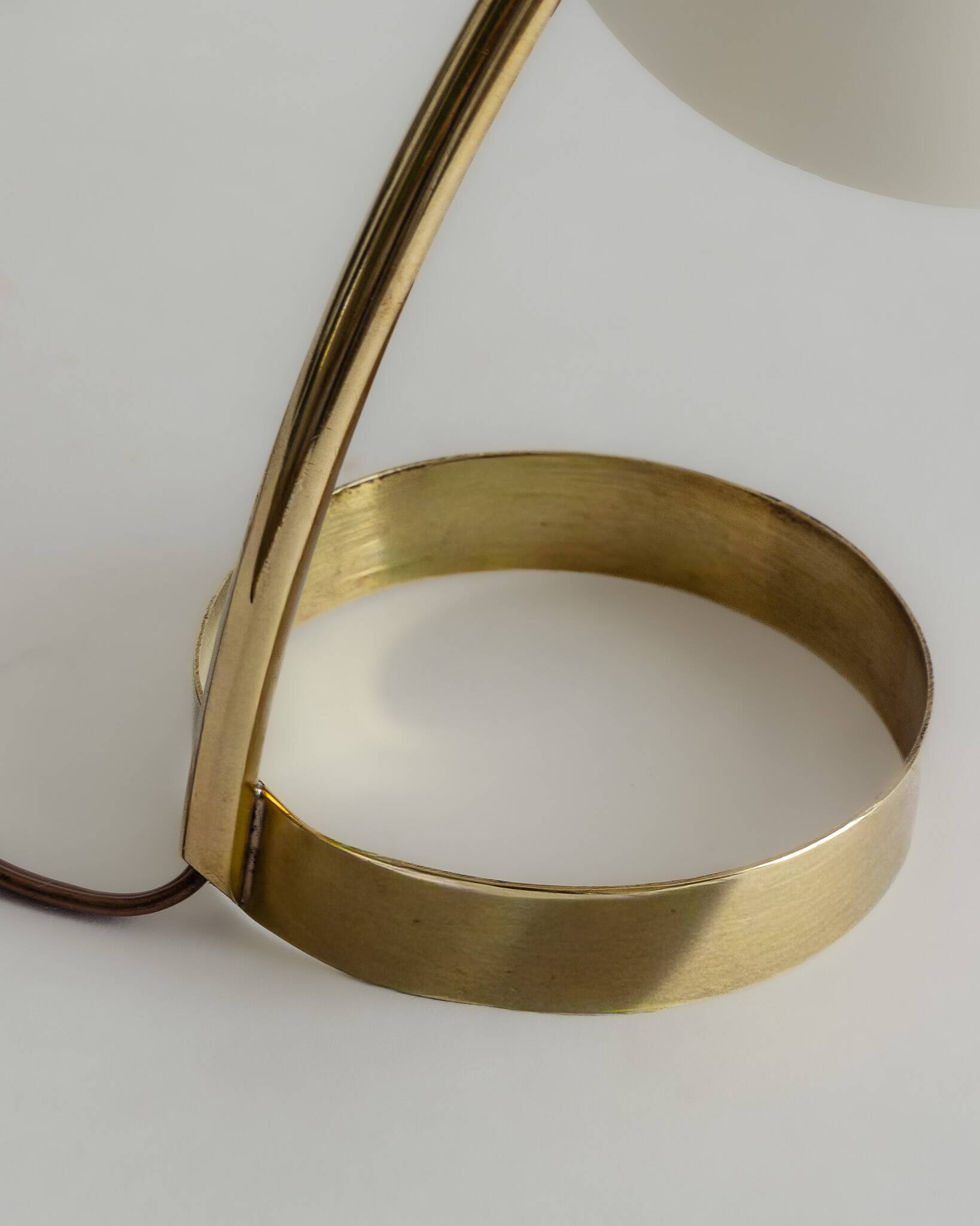 Small brass cocotte lamp – 1950s
