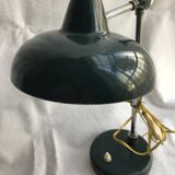 Italian green and chrome lamp from the 60s