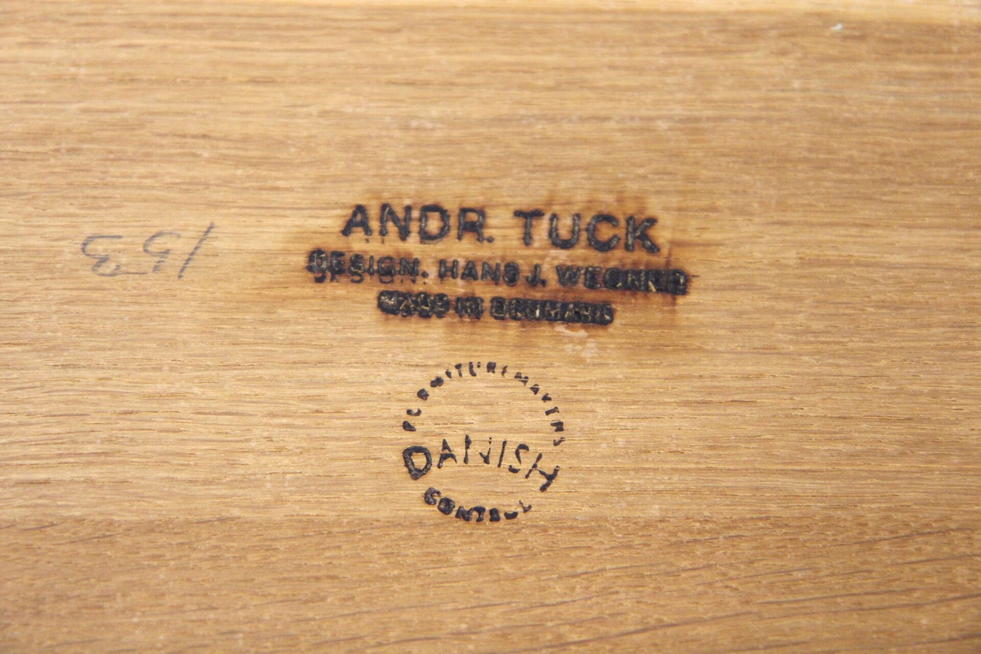 Scandinavian service AT-45 by Hans J Wegner for Andreas Tuck Denmark 1950