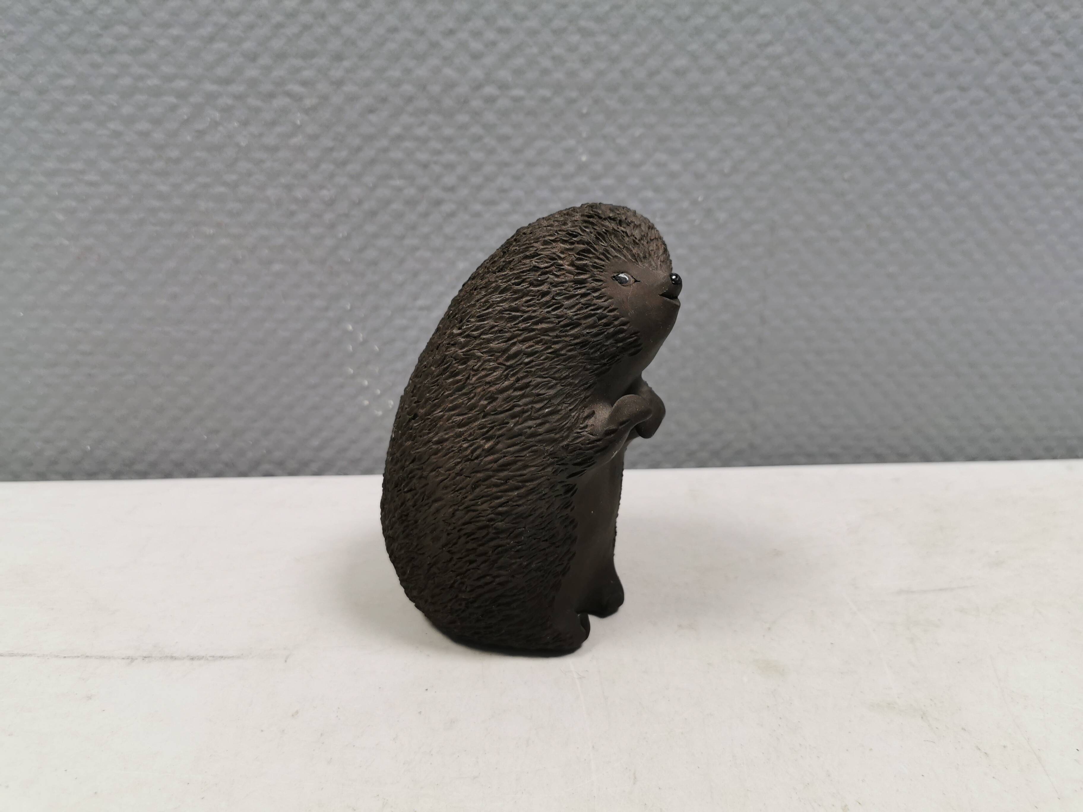 Ceramic hedgehog designed by Ellen Karlsen for HAK Denmark in the 1970s