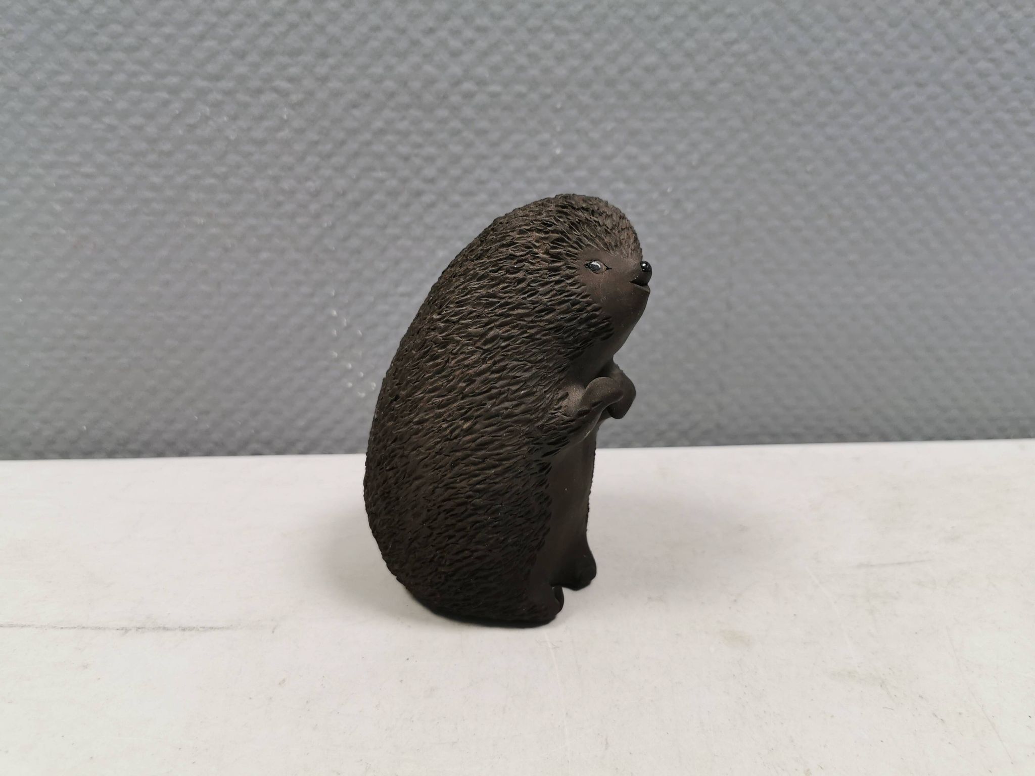 Ceramic hedgehog designed by Ellen Karlsen for HAK Denmark in the 1970s