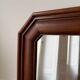 Antique wooden framed mirror