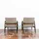 Pair of GFM-64 armchairs by Edmund Homa 1960's