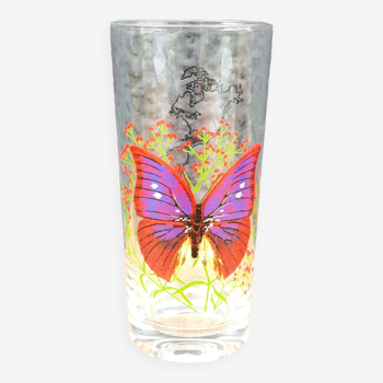 Butterfly glass 70's