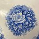 Old Sarreguemines earthenware dish