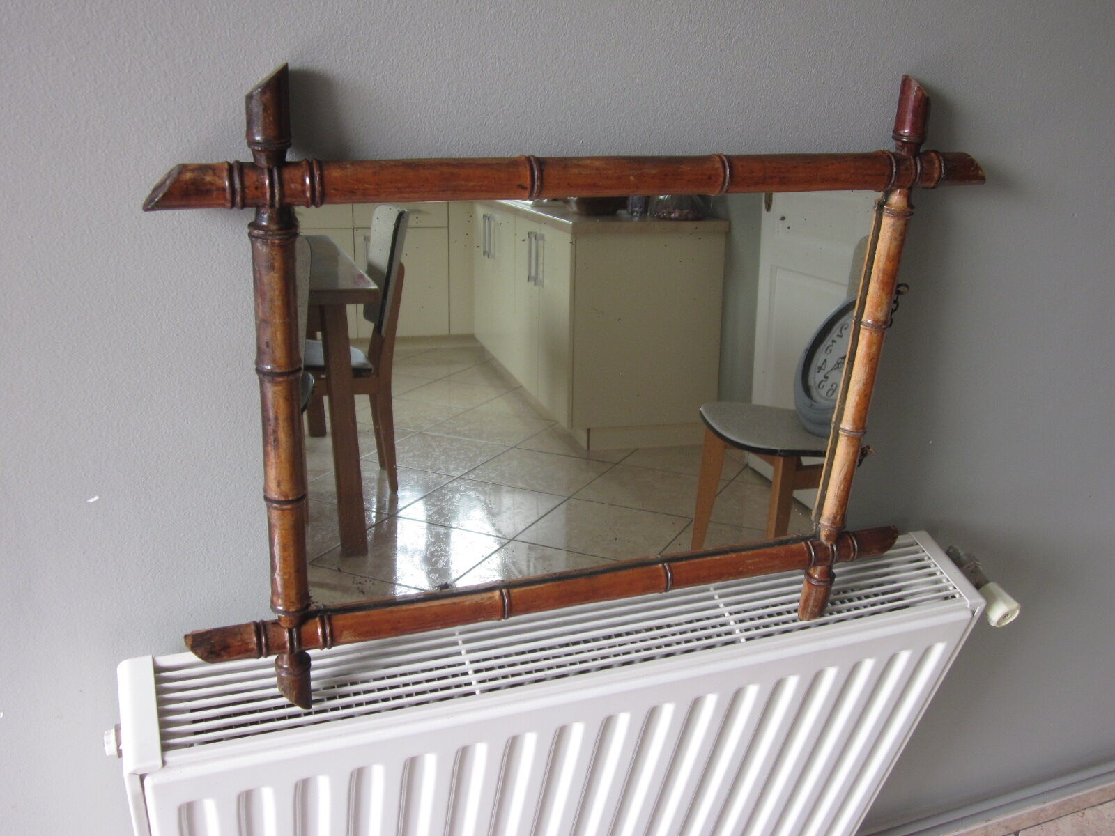 Bamboo mirror - 57x44cm