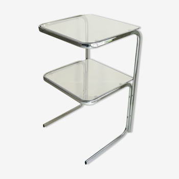 Chrome end table