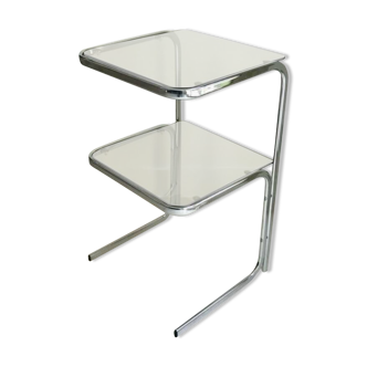 Chrome end table
