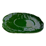 Plat ovale décor en relief