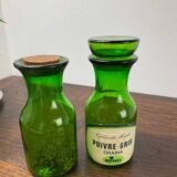 Glass spice jars