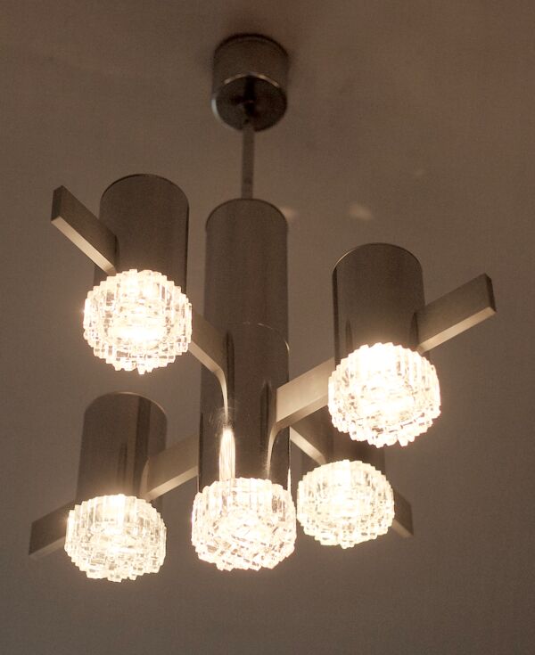 Lustre de la maison Sciolari 1970