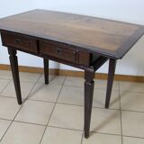 Bureau de port en bois precieux XVIIIeme