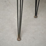 Industrial desk, feet eiffel