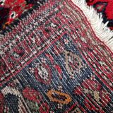 Handmade vintage Persian Hamadan rug 103cm x 142cm 1970s - 1C1170
