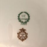 Limoges porcelain dessert plates