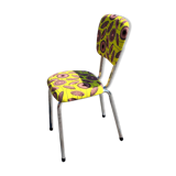 Chaise vintage retapissée - Danielle