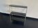 Vintage 1960 String wall shelf black and gold - 60 x 48 cm