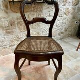 Paire chaises Louis Philippe