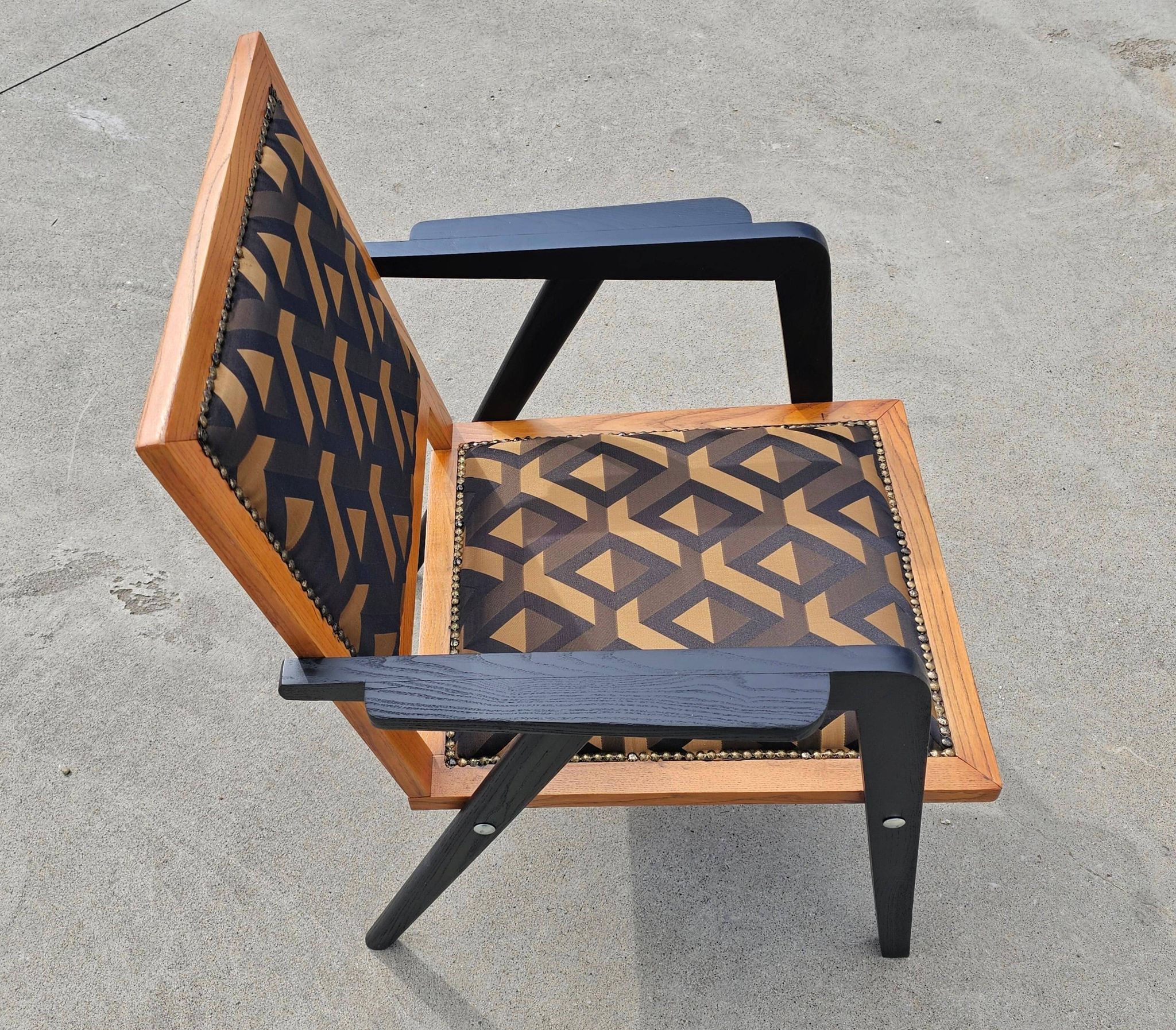 Pair of armchairs from the mid-20th century, Yugoslavia, 1950s.