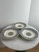 Set of 3 gien 1937 garland soup plates