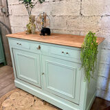Solid wood sideboard