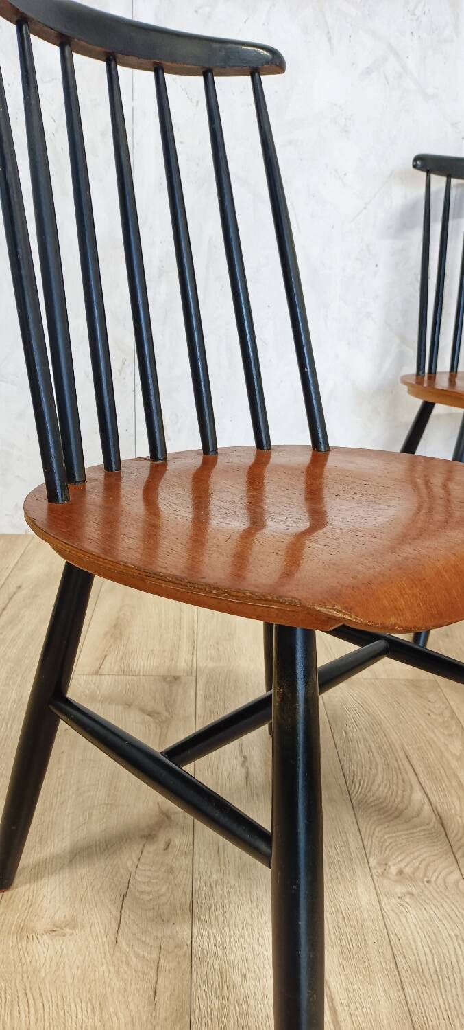 Série de 4 chaises Fanett par Tapiovaara