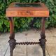 Davenport desk in marquetry walnut, Victorian era.