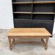 Table basse en chêne fin XIXème