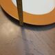 Orange Limoges porcelain plates