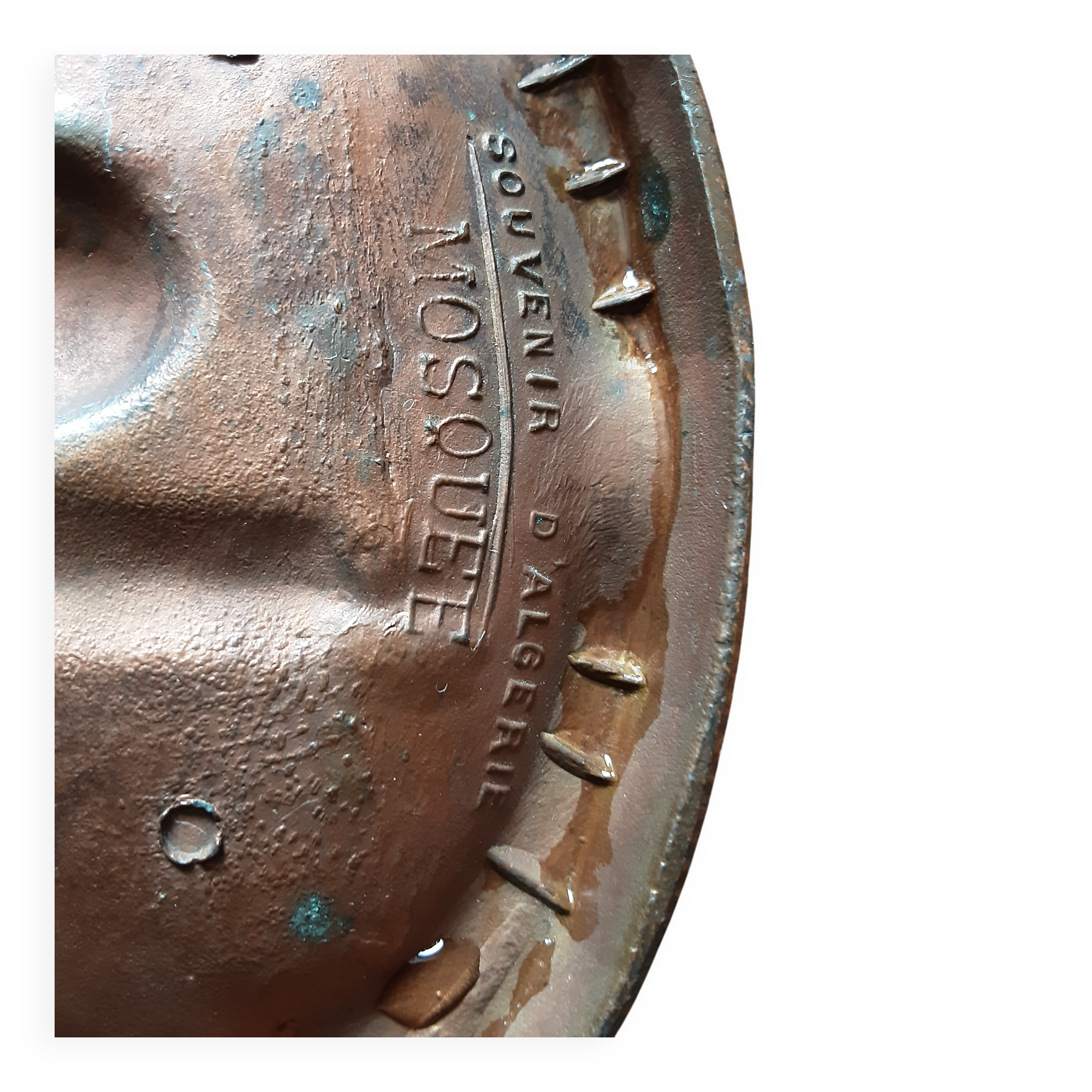 Copper ashtray Algeria