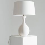 GALIBERT WHITE CERAMIC LAMP, 1960s