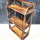 Rattan shelf