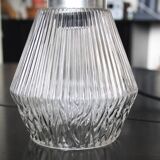 Glass & chrome suspension