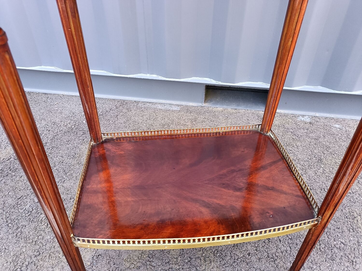 Chest of drawers style Louis XVl old marble tray