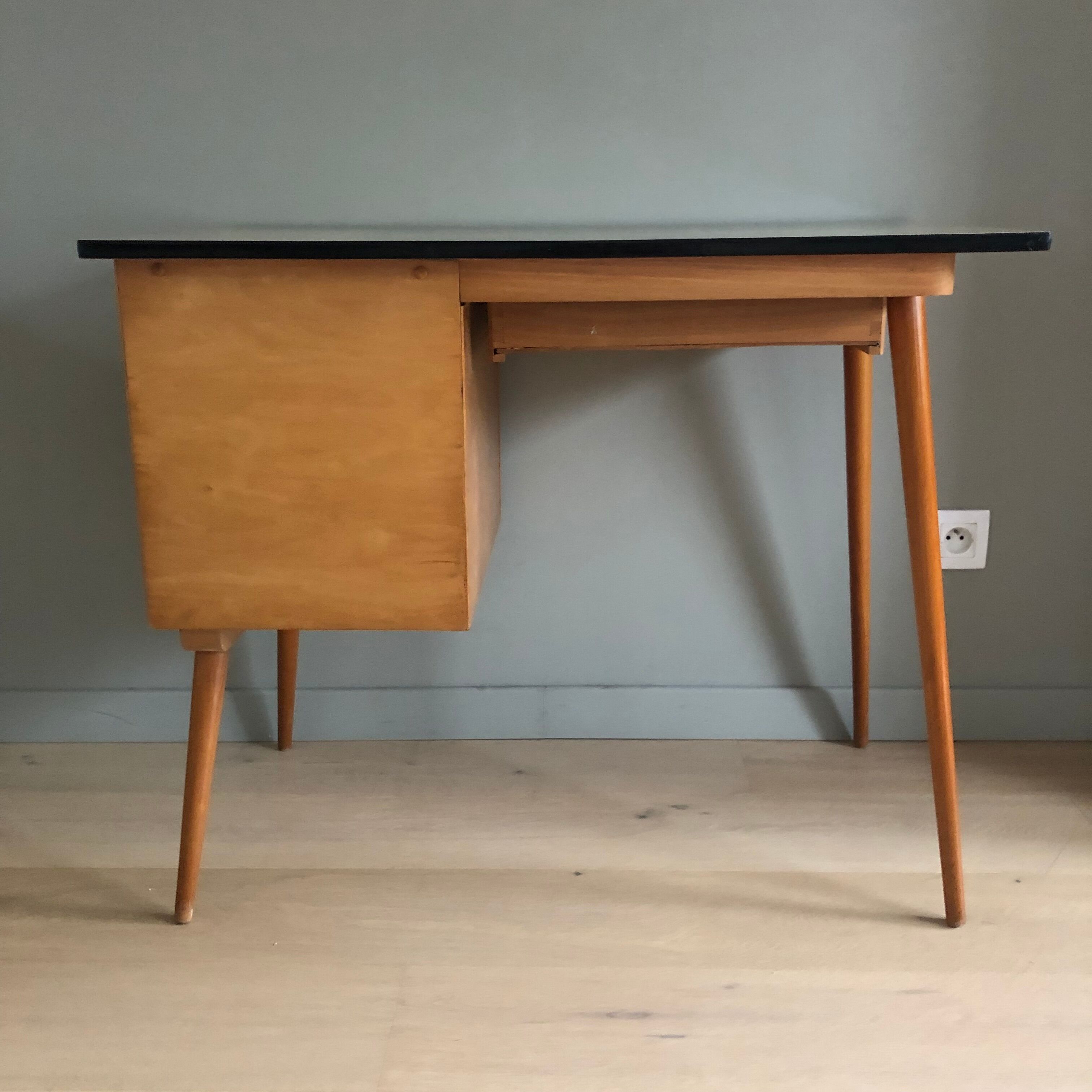 Vintage baumann desk + chair
