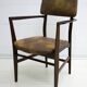 Vittorio Dassi Mid-Century Italian Teakwood Writing Desk and Chair, 1950