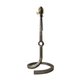 Wrought iron lamp