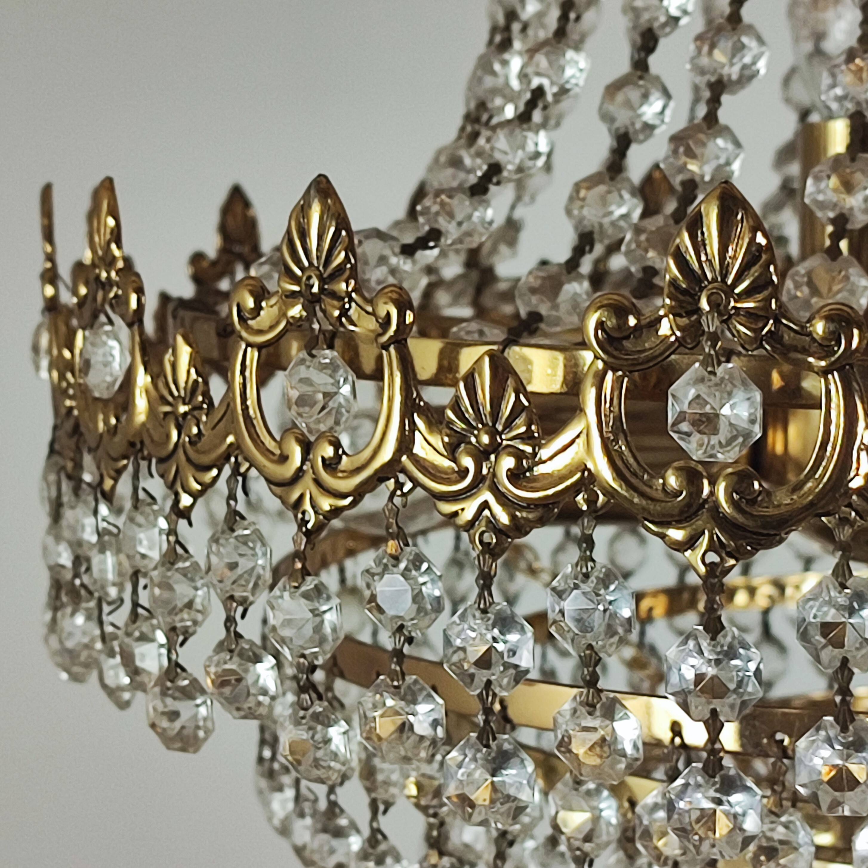 5-light tassel chandelier