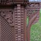 Vintage Wooden Newari Window From Nepal