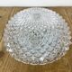 Vintage Glass Wall or Ceiling Light, 1970s