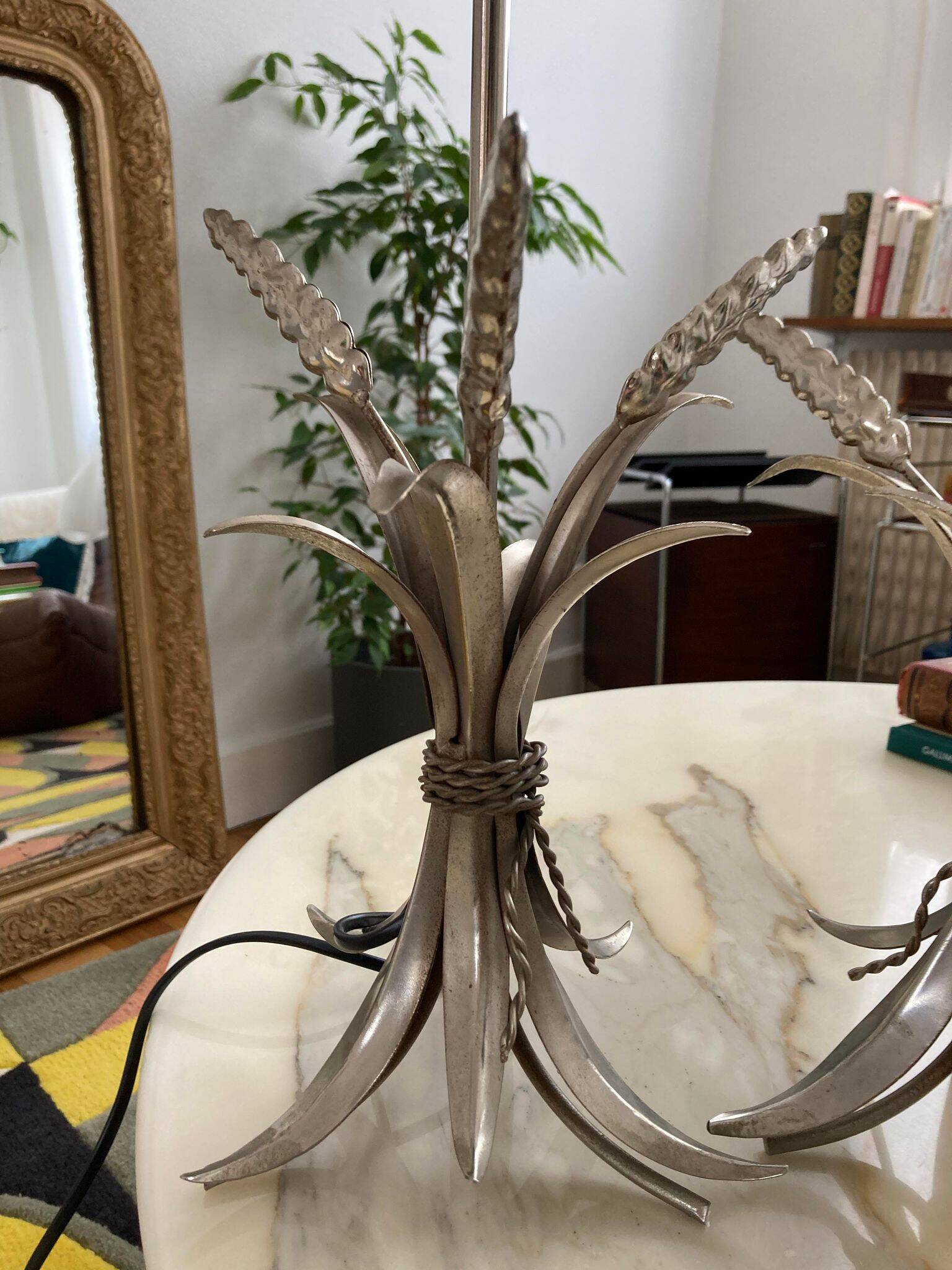 Pair of vintage designer cob lamps 1970