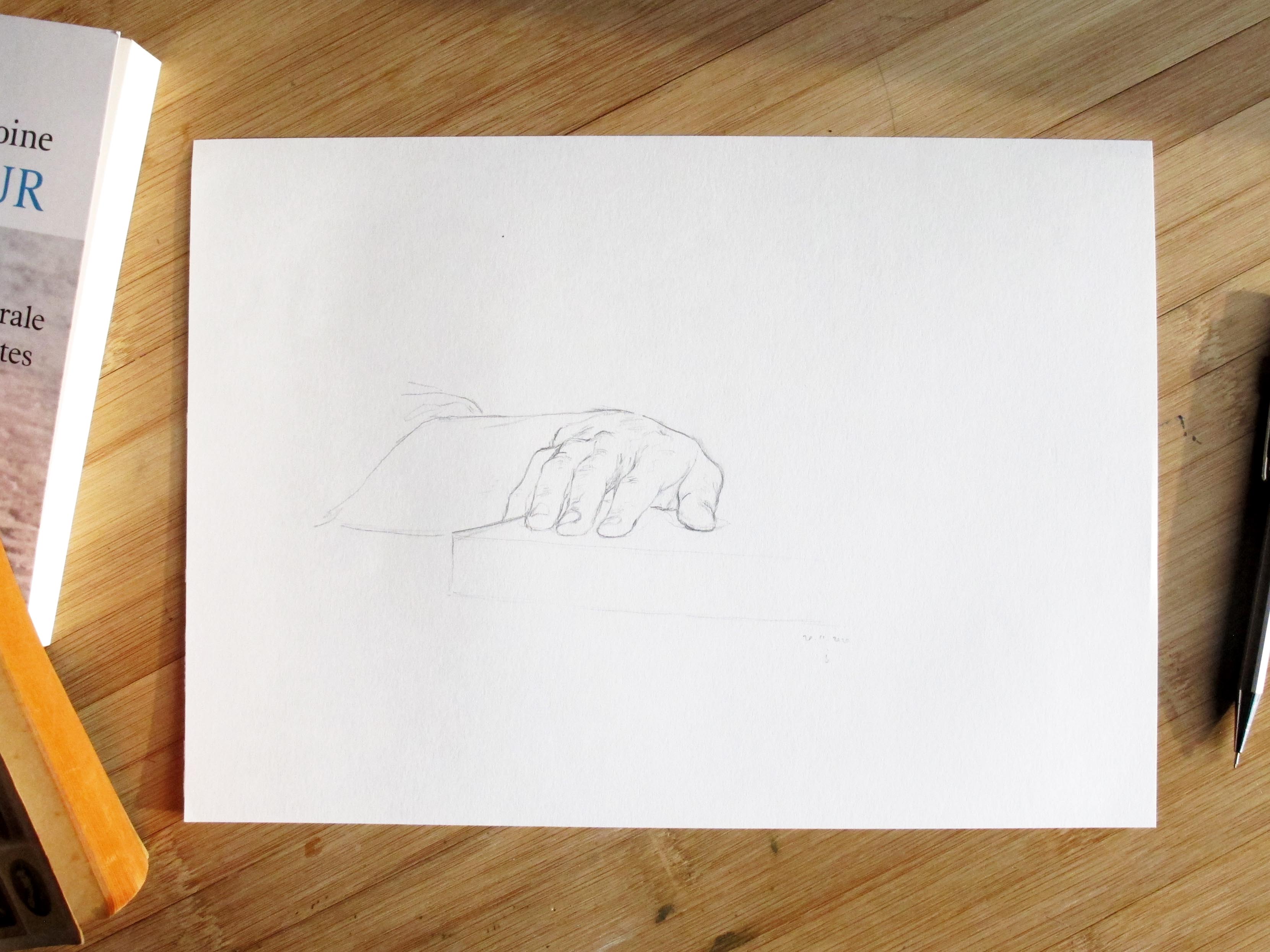 Hand, original drawing