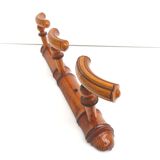 Porte manteau bois façon bambou 3 patères