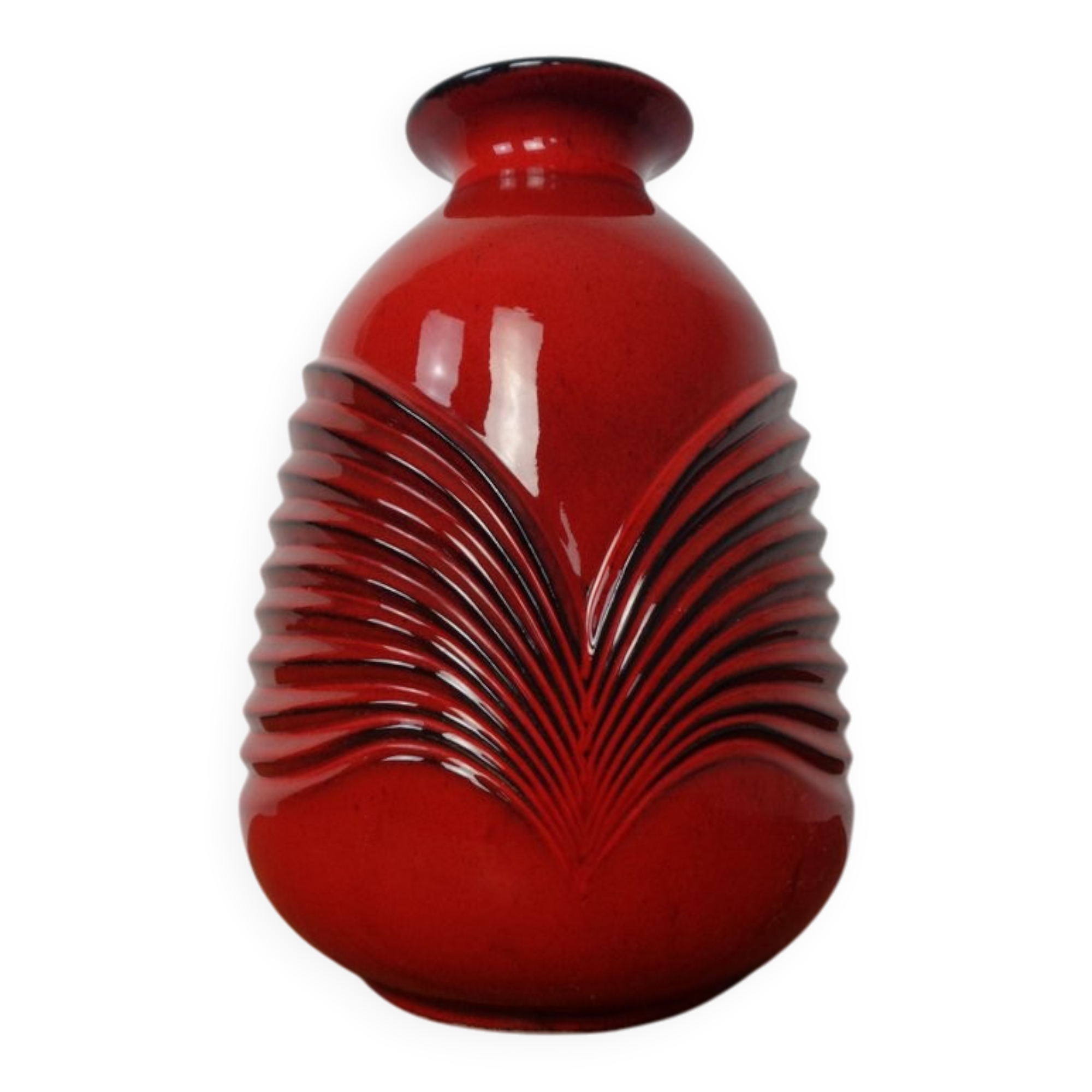 Large ceramic vase by Cari Zalloni for Fohr Keramik, 1970s