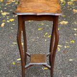 Sellette art nouveau en bois massif 76cm