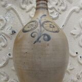 Folk art of Alsace Sandstone jug floral decoration