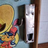 Old pinball toy game with its original box
