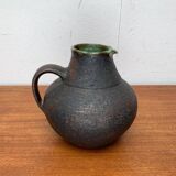 Large Vase Carafe from Brutalist Studio Mid-Century by Gerhard Liebenthron, Germany, 1960s