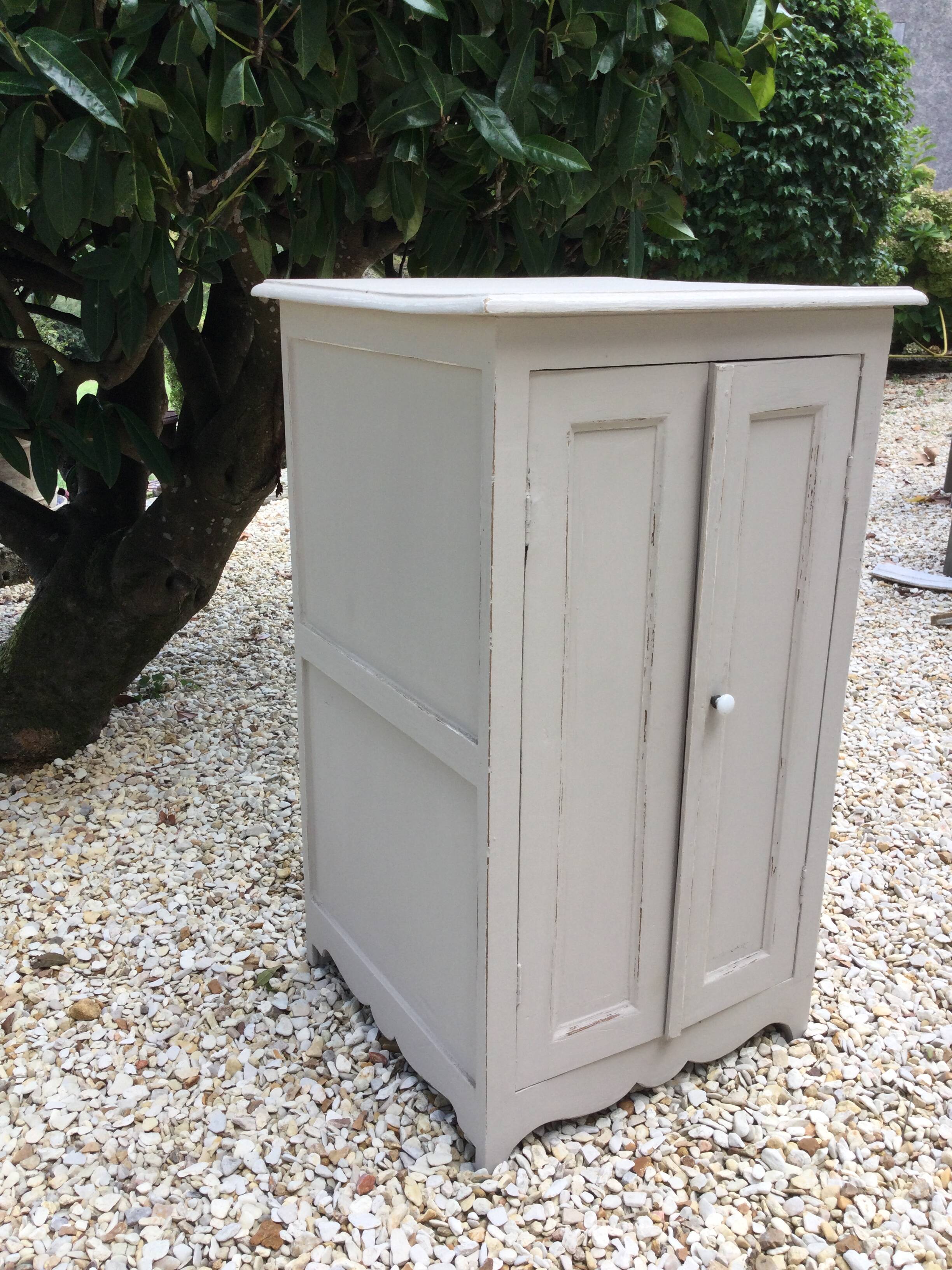 Small old patinated piece of furniture