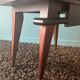 Meuble d’appoint, chevet pieds compas année 60